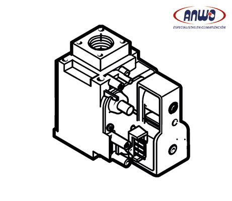 VALV.GAS SIT 848 - BAXI LUNA HT 1.450/1.550/1.650
